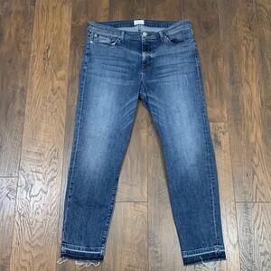 Hudson Nico Midrise Ankle Released Hem Skinny Jeans